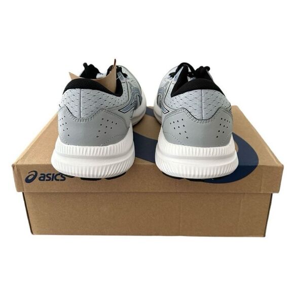 Asics Men’s Gel-Contend 8 Piedmont Grey Asics Blue Running Shoe 9.5 Extra Wide - Picture 5 of 10